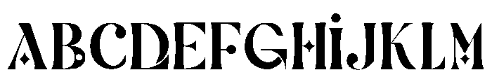 Frostelle Font UPPERCASE