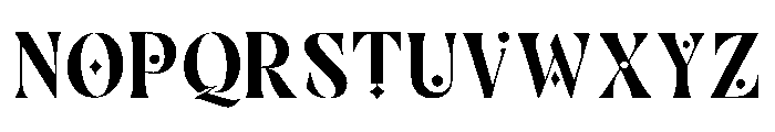 Frostelle Font UPPERCASE