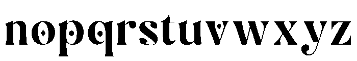 Frostelle Font LOWERCASE