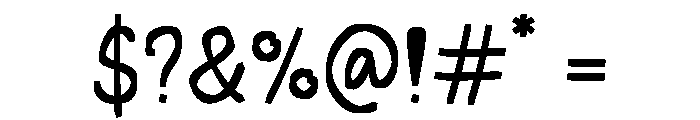 Frostie Ink Font OTHER CHARS