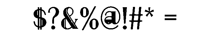 Frostique Font OTHER CHARS