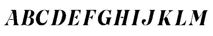 Frostivane Font UPPERCASE