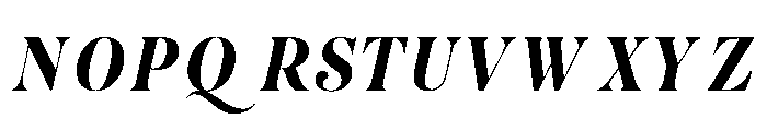 Frostivane Font UPPERCASE