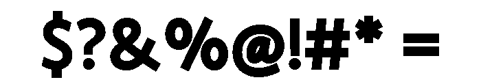Frostline Font OTHER CHARS
