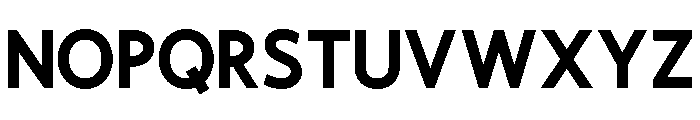 Frostline Font UPPERCASE