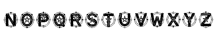 Frostveil Regular Font LOWERCASE