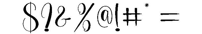 Frosty Bling Font OTHER CHARS