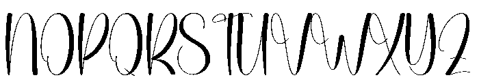 Frosty Bling Font UPPERCASE