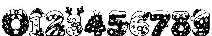 Frosty Dream Font OTHER CHARS