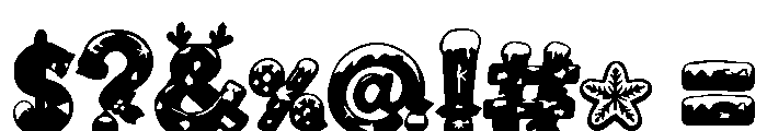 Frosty Dream Font OTHER CHARS