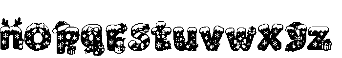 Frosty Dream Font LOWERCASE