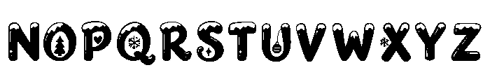 Frosty_Garland Font UPPERCASE