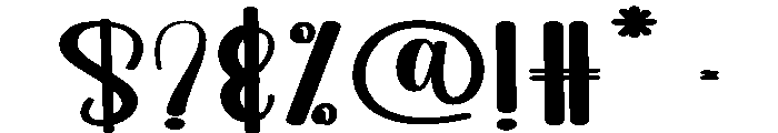 Frosty Halloween Font OTHER CHARS