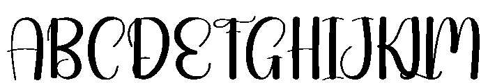 Frosty Halloween Font UPPERCASE
