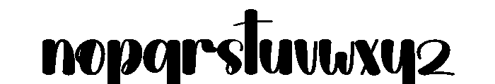 Frosty Halloween Font LOWERCASE