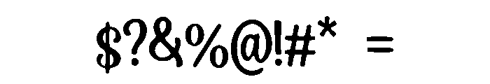 Frosty_Magic Font OTHER CHARS