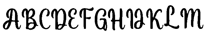 Frosty_Magic Font UPPERCASE