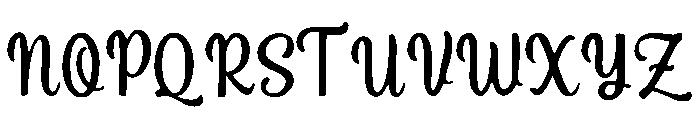 Frosty_Magic Font UPPERCASE