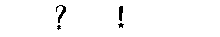 Frosty_Noel Font OTHER CHARS
