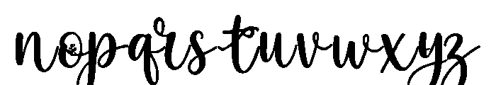 Frosty_Noel Font LOWERCASE