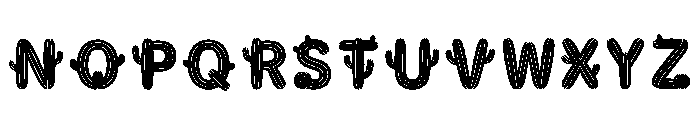 Frosty Regular Font LOWERCASE