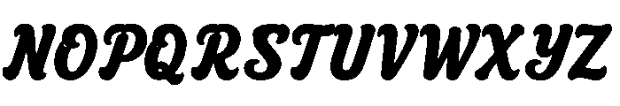 Frosty Wishes Font UPPERCASE