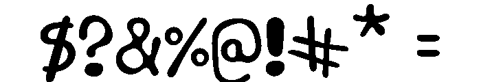 FrostyMagicChristmas Font OTHER CHARS