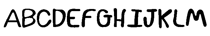 FrostyMagicChristmas Font UPPERCASE