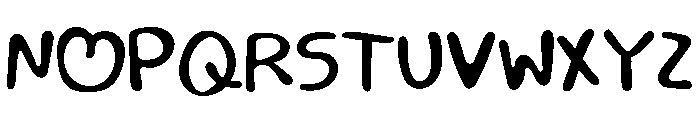 FrostyMagicChristmas Font UPPERCASE