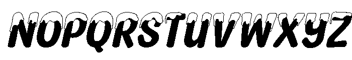 Frozen Christ Italic Font UPPERCASE