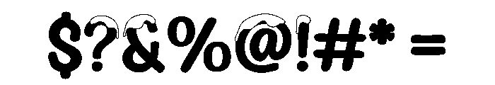 Frozen Christ Font OTHER CHARS