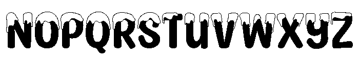 Frozen Christ Font UPPERCASE