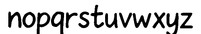 Fruit tale 1 Font LOWERCASE