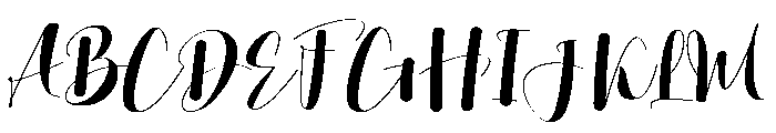 Fruity Orange Font UPPERCASE