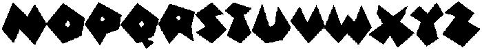 FRACT MONO Bold otf (700) Font UPPERCASE