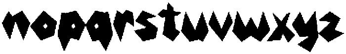 FRACT MONO Regular otf (400) Font LOWERCASE