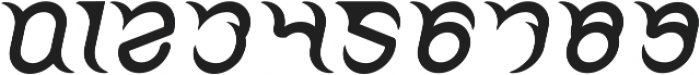 FRANKENSTEIN MONSTER Italic otf (400) Font OTHER CHARS