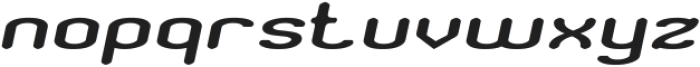 FREQUENCY Italic otf (400) Font LOWERCASE