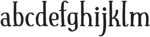 FRESH_TEA Regular otf (400) Font LOWERCASE