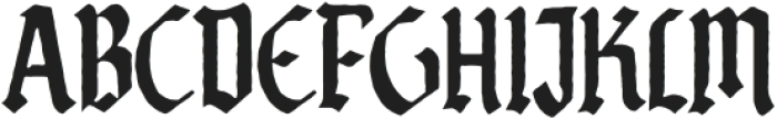 FRGMST Blackletter otf (900) Font UPPERCASE