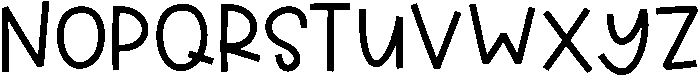 FRIDAY Regular otf (400) Font UPPERCASE