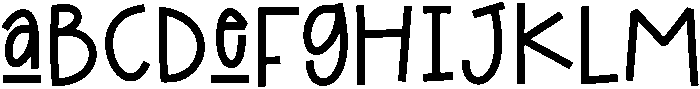 FRIDAY Regular otf (400) FONT
