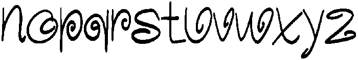 FRIDAY Regular otf (400) Font LOWERCASE