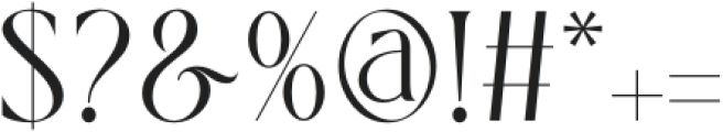 FRISTA Regular otf (400) Font OTHER CHARS