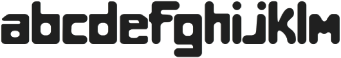 FRONBOLD Regular otf (700) Font LOWERCASE