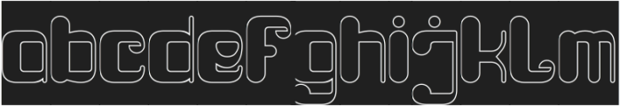 FRUIT OF LIFE-Hollow-Inverse otf (400) FONT