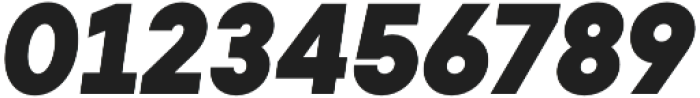 Fractul Alt ExtraBold Italic otf (700) Font OTHER CHARS