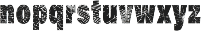 Fractura Font Regular ttf (400) Font LOWERCASE