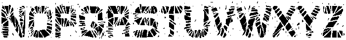 Fracture Regular otf (400) Font LOWERCASE
