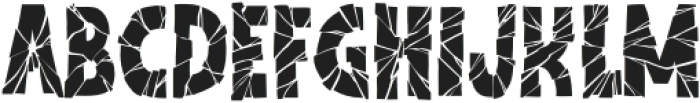 FractureDreams otf (400) Font UPPERCASE